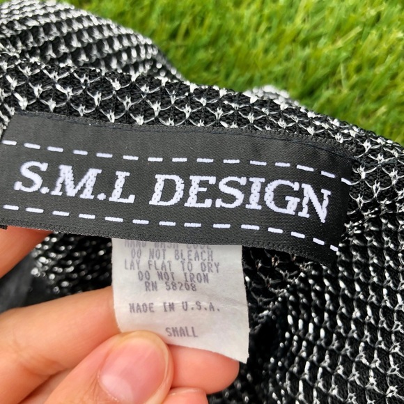 Vintage gray sparkly sleeveless top - Picture 5 of 14